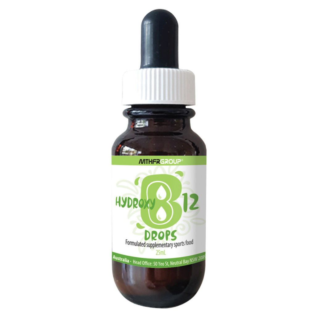 MTHFR Group Hydroxy B12 100mcg Drops 25ml – Bundaberg Health Foods