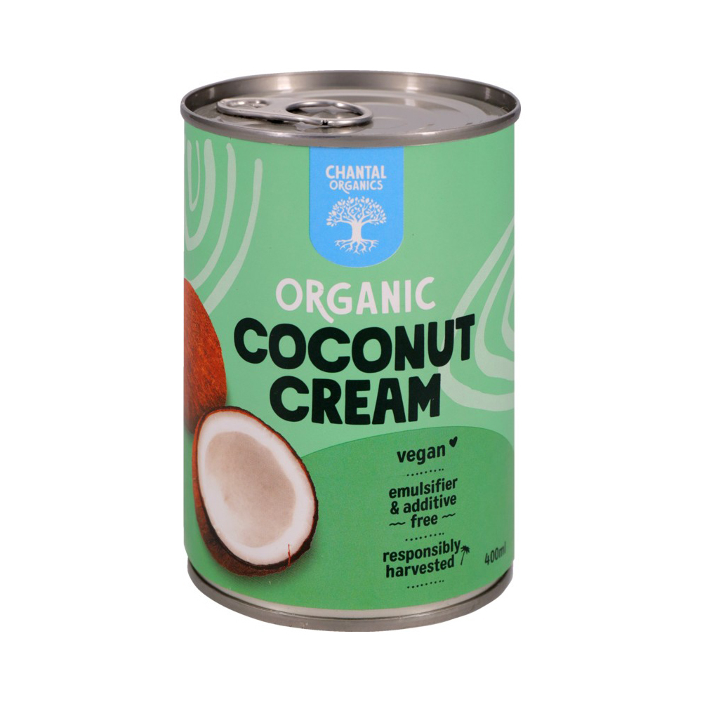 CHANTAL ORGANICS- Coconut Cream 400ml