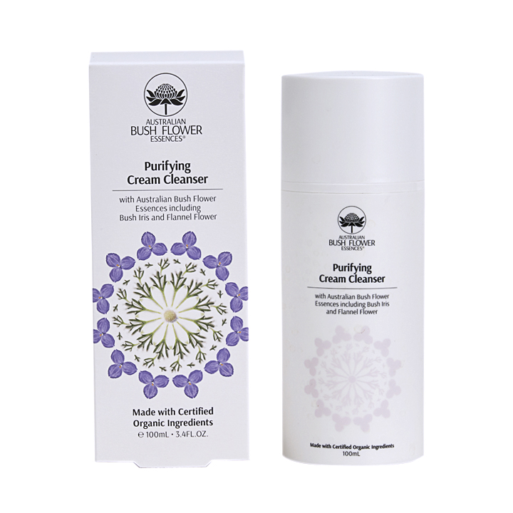 Bush Flower Essences Purifying Cream Cleanser 100ml