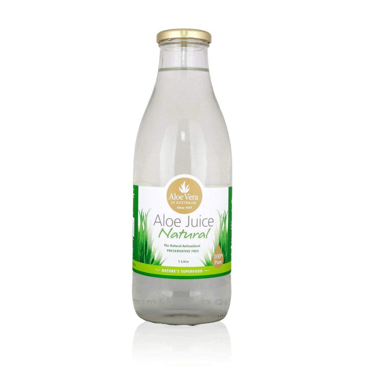Aloe Vera Aloe Juice Natural 100% Pure 1lt