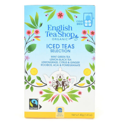ENGLISH TEA SHOP Organic Iced Tea Selection 20tbgs