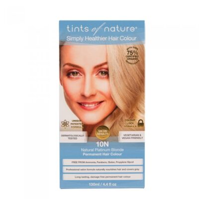 Tints of Nature 10N Natural Platinum Blonde Permanent Hair Dye