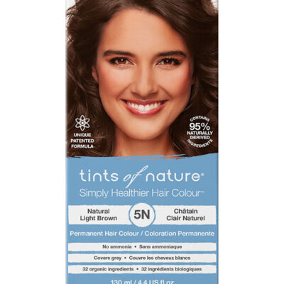 Tints of Nature 5N Natural Light Brown Permanent Hair Dye 130 ml