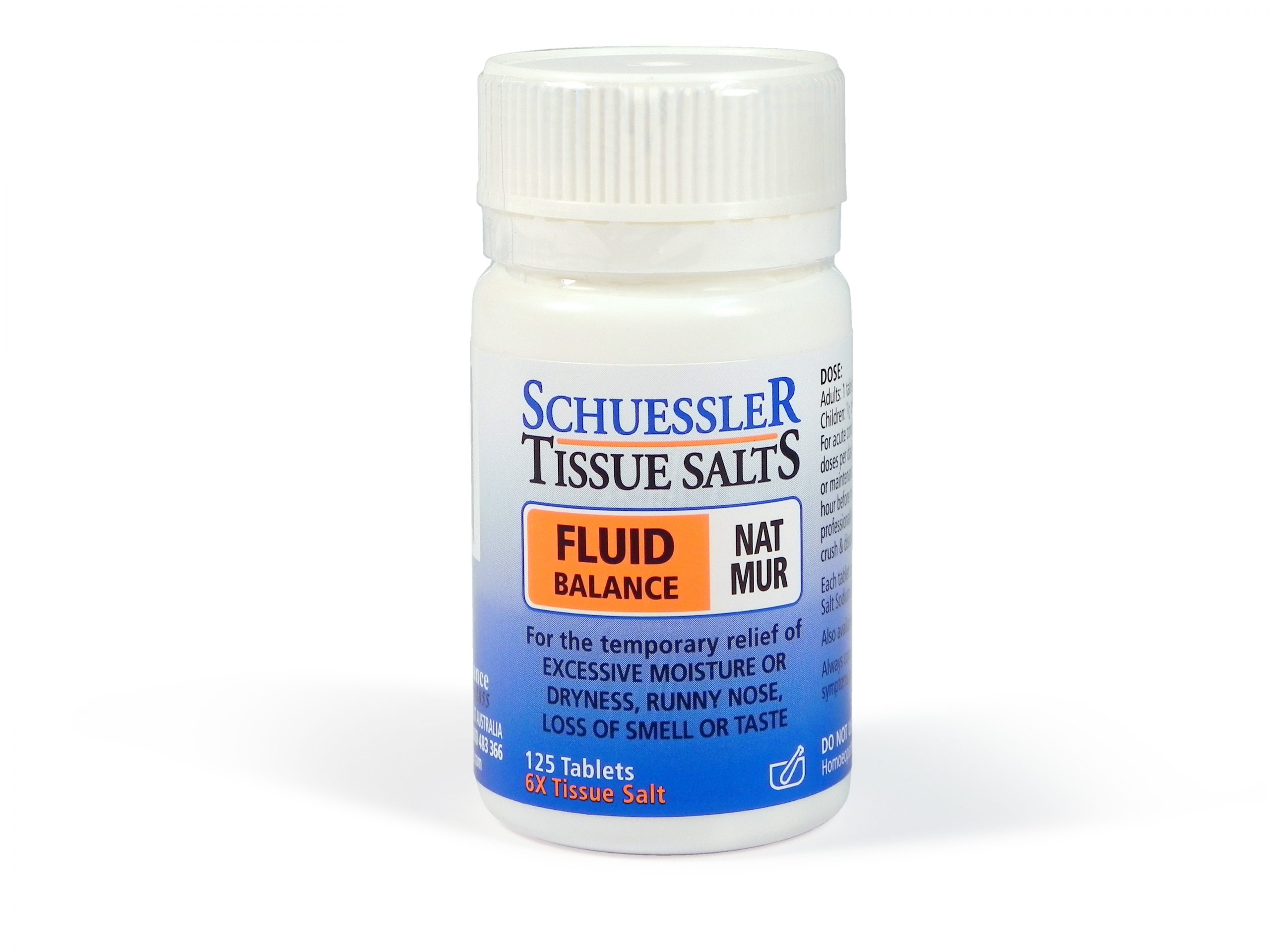 Schuessler Tissue Salts Nat Mur 125 Tablets