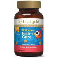Herbs of Gold Children's Fish-i Care 60 Chewable Caps