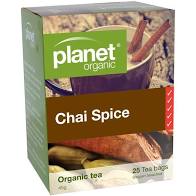 Planet Organic Chai Spice 25Tbgs