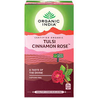 Tulsi Organic Cinnamon Rose Tea 25 Teabags