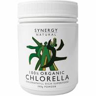 Synergy 100% Organic Chlorella Powder 200gm