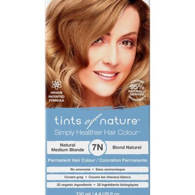 Tints of Nature 7N Natural Medium Blonde Permanent Hair Dye