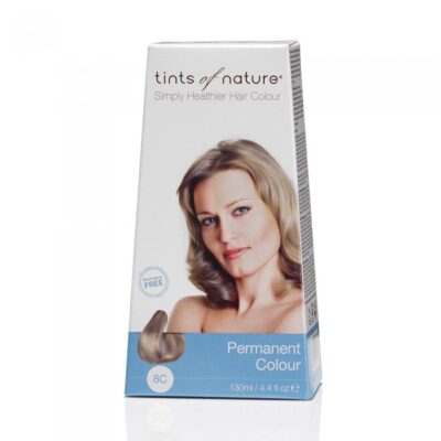 Tints of Nature 8C Ash Blonde Permanent Hair Dye