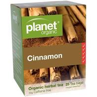 Planet Organic Cinnamon Herbal 25 Tbgs