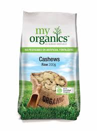 My Organic Cashews Raw 200g