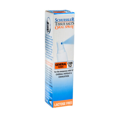 Schuessler Tissue Salts General Tonic Comb 12 Oral Spray