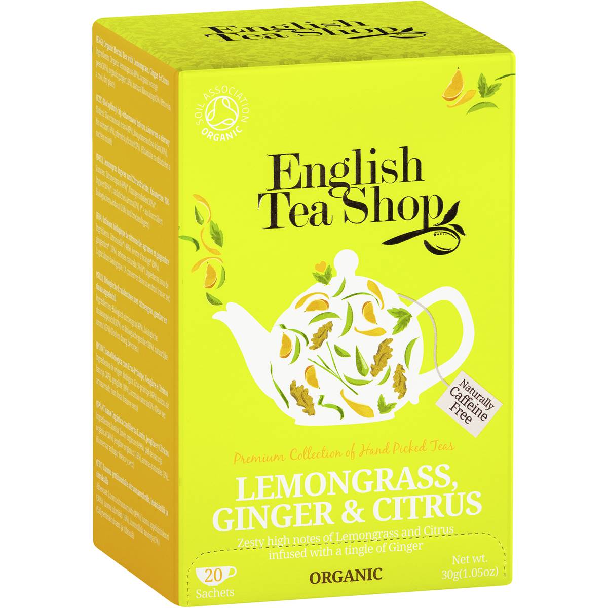 English Tea Shop Lemongrass Ginger & Citrus 20tbgs