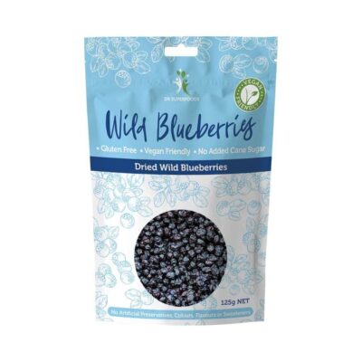 Dr Superfoods Wild Blueberries 125g