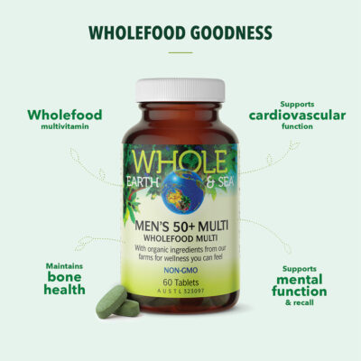 Whole Earth & Sea Men's Multi 50+ 60tbs