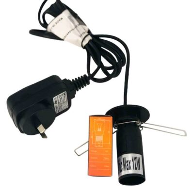 Replacement Cords for Salt Lamps 12V Clip Fitting (globe not included)