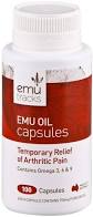Emu Tracks Emu Oil Capsules 100 Capsules