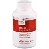 Emu Tracks Emu Oil 250 Capsules