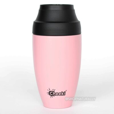 Cheeki Reusable Coffee Mug Pink 350ml