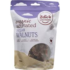 2DIE4 Organic Activated Walnuts Vegan 275g
