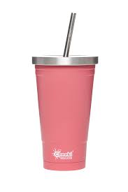 Cheeki Stainless Steel Tumbler Dusky Pink 500ml