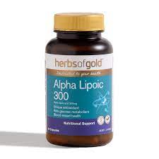 Herbs of Gold Alpha Lipoic 300 - 120cps