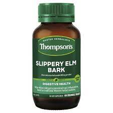 Thompson's Slippery Elm Bark 60 chewable tablets