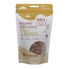 2 Die 4 Organic Activated Tamari Almonds 120g