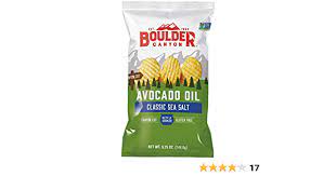 Boulder Canyon Advocado Oil Classic Sea Salt Chips 149gms