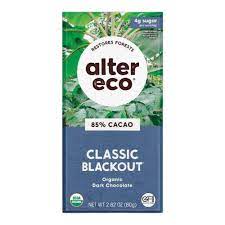 Alter Eco Chocolate Organic Dark Classic Blackout 80g