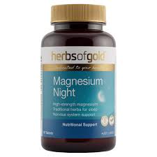 Herbs of Gold Magnesium Night 60tbs
