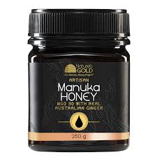 Manuka Gold Honey with Ginger 250gm