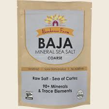 Abundance Farm Baja Mineral Sea Salt Coarse 454g