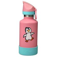 Cheeki Kids Pink Penguin Insulated 400mls