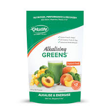 Morlife Alkalising Greens Tropical Crush 200gm