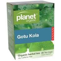 Planet Organic Gotu Kola 25 Tbgs