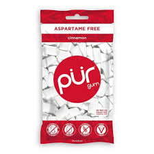 Pur Gum Cinnamon Gum Bag 77g