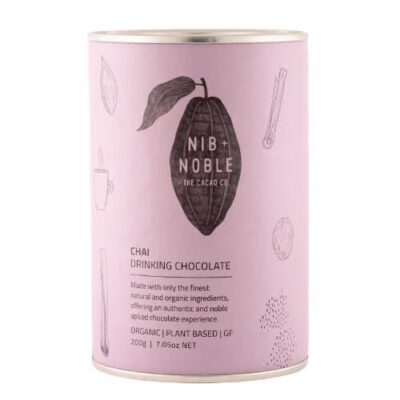 Nib & Noble Organic Drinking Chocolate Chai 200g