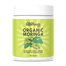 Natural Superfoods & Co Organic Moringa Australian Capsules x 300