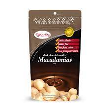 Morlife Chocolate Macadamias 125g
