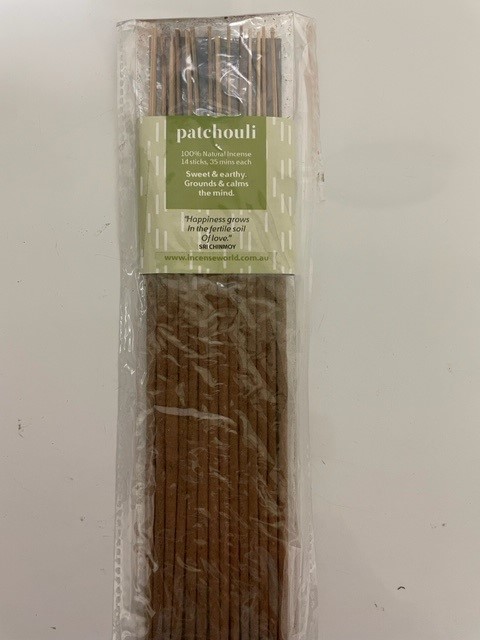 Incense Patchouli 100% Natural 14 Sticks