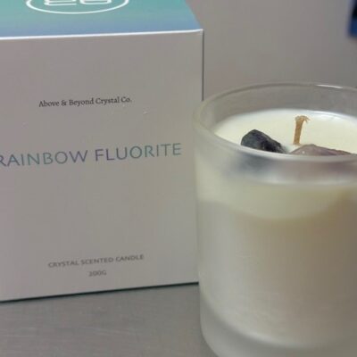 Scented Candle - Rainbow Fluorite 200g